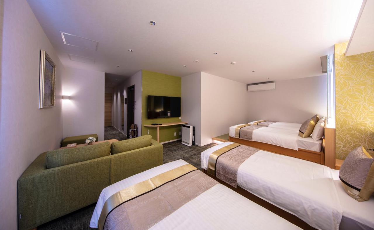 Aparthotel Grand Base Okayama Ekimae Exterior foto