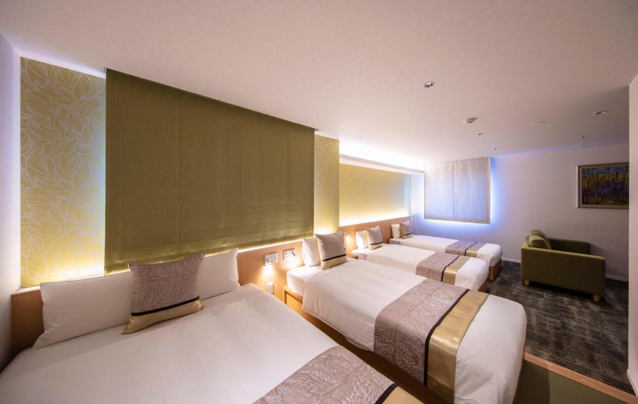Aparthotel Grand Base Okayama Ekimae Exterior foto